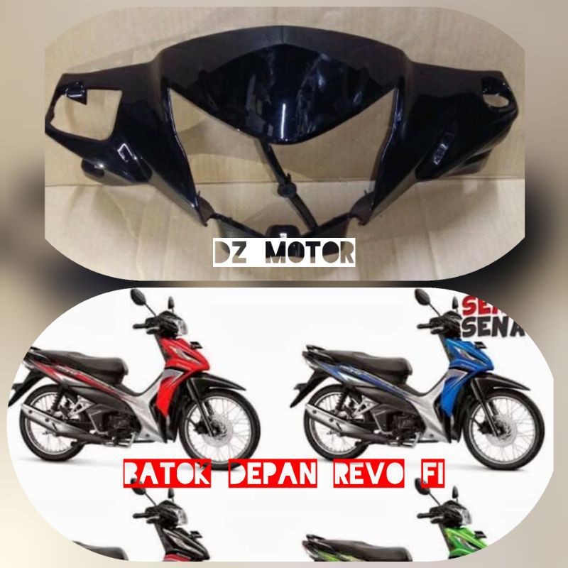 Batok Totok Depan Honda Revo FI Revo Fit FI Injection Hitam Merek WIN