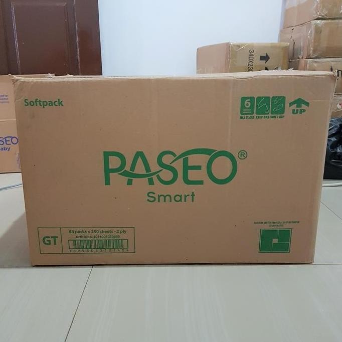 Tissue Paseo Smart Facial 250S-1 Dus-Grab Gojek Only