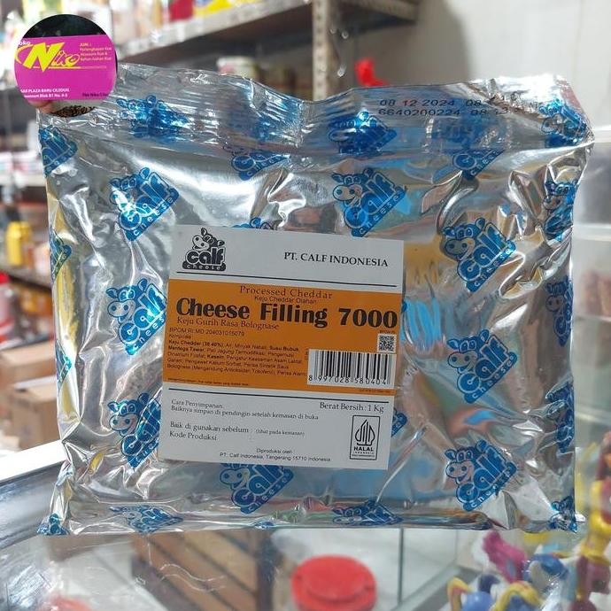 

Grosir Calf Cheese Filling 7000 1Kg Khusus Grab Dan Gojek