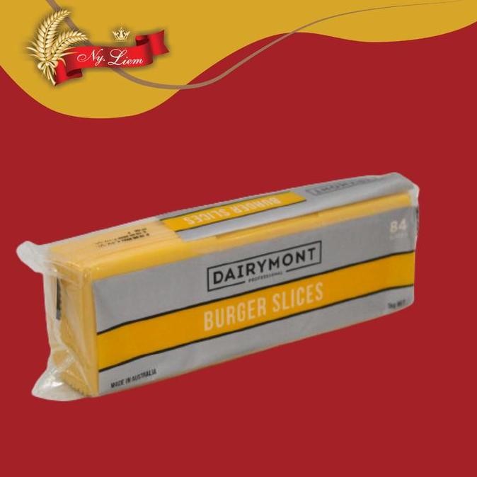 

Murah Dairymont Burger Slices / Cheese / Keju Potong Orange 84 Slices