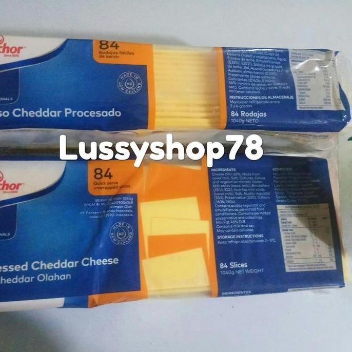 

Sale Anchor Slice Cheddar Melt 84Pcs