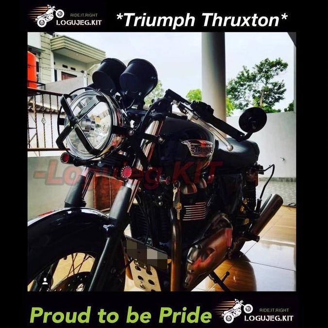 Cover Headlamp PNP Triumph Thruxton, Boneville. Cover Lampu Triumph