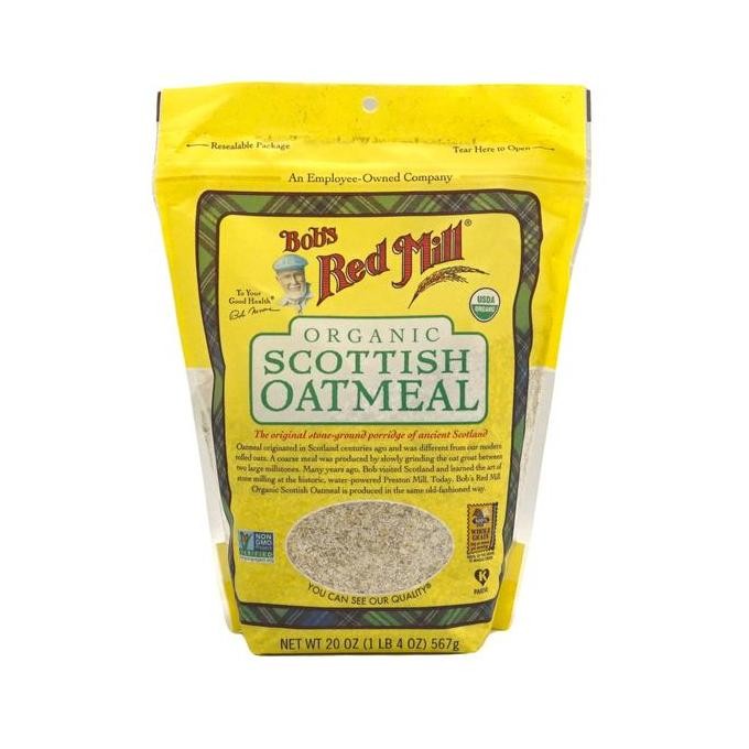 

Bob'S Red Mill Organic Scottish Oatmeal 567Gr Gandum Granola Kering Makanan Sereal Cereal Food Susu Diet Best Seller