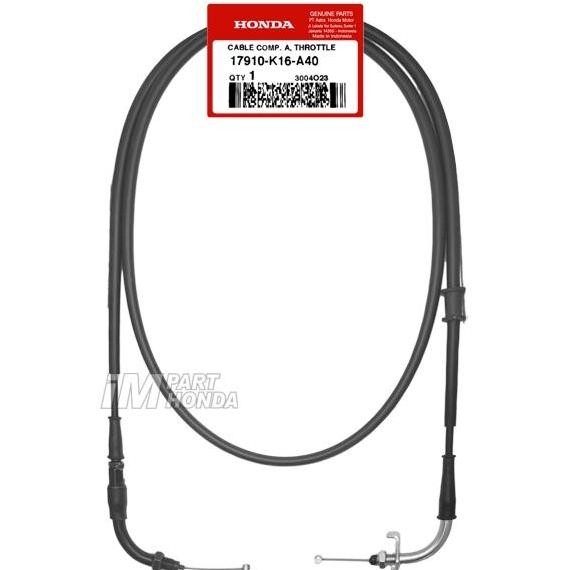 17910-K16-A40 Kabel Gas A Atas Scoopy Fi Esp K16 2015 - 2016