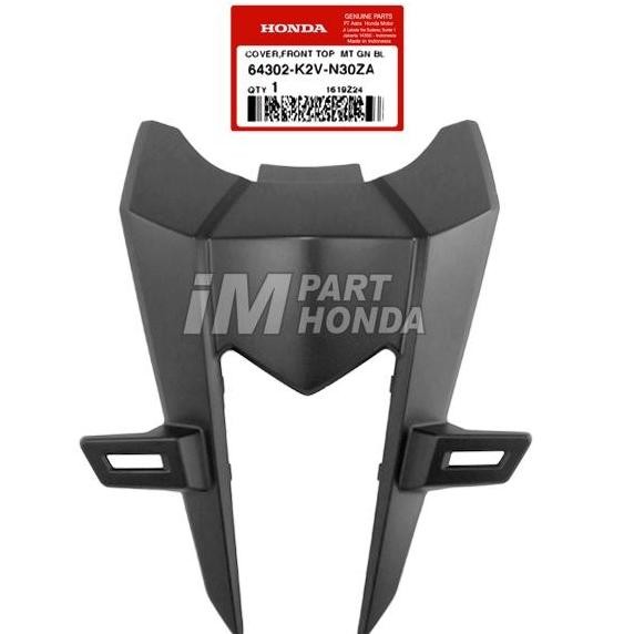 64302-K2V-N30Za Cover Front Top Panel Dasi Dudukan Plat No Nomer Vario 125 Led K2V