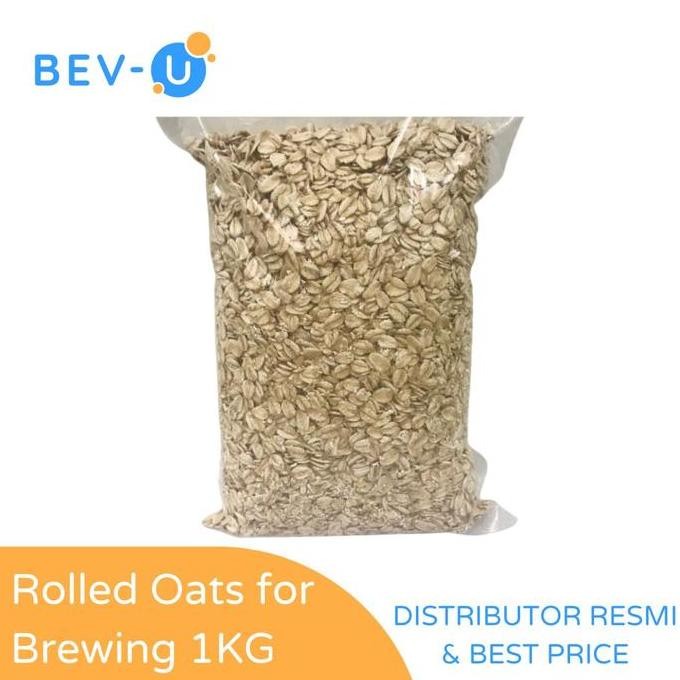 

Rolled Oats For Brewing Oatmeal Havermout Food Grade 1Kg Terlaris
