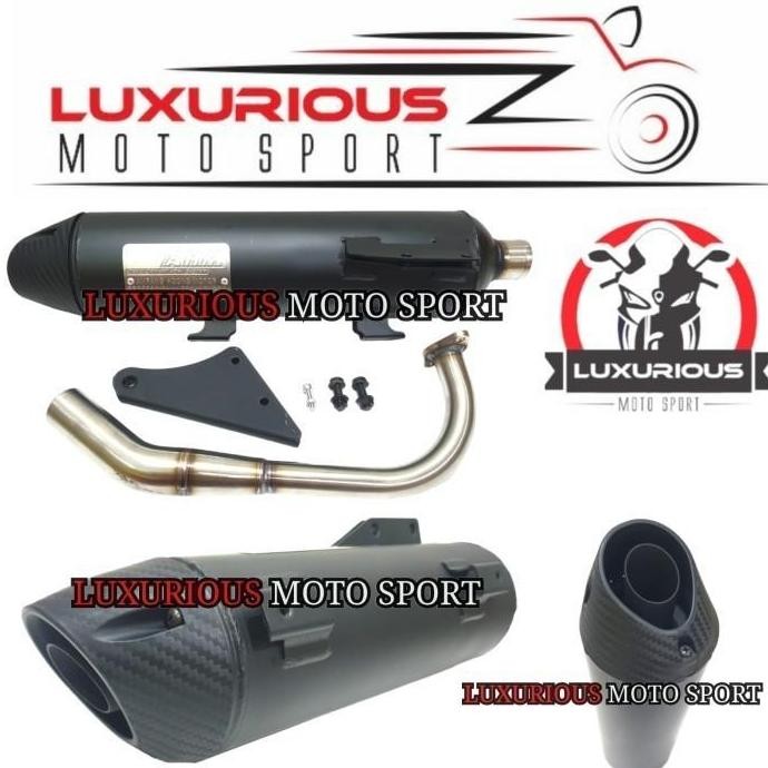 knalpot ahm mio125 knalpot standar racing soul gt m3 mio new gear125