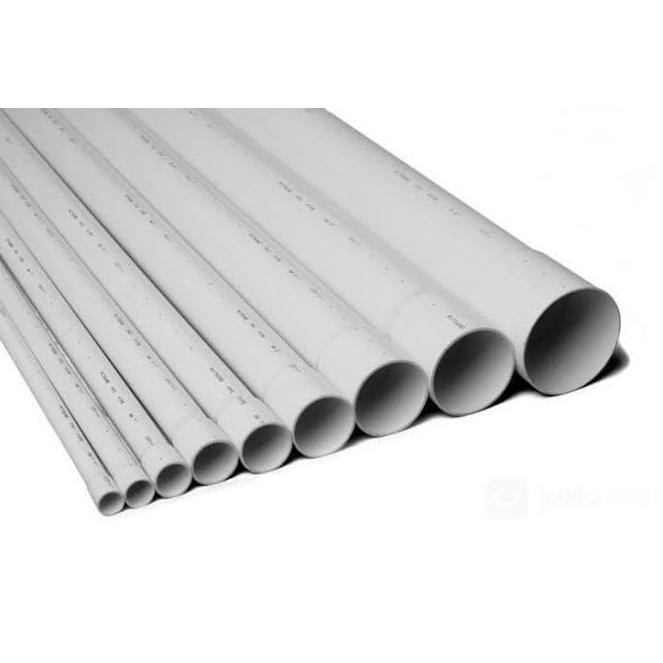 Original Pipa Paralon Pvc 4 Inch Panjang 1 Meter - Pipa Air Kuat Dan Awet