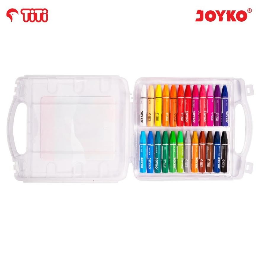 

Titi Crayon Oil Pastel 18 Colours Krayon Minyak Warna TI-P-18S Color SV9