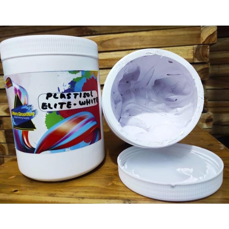 

plastisol WHITE ELITE 1kg ( Harga Terjangkau ) SV9