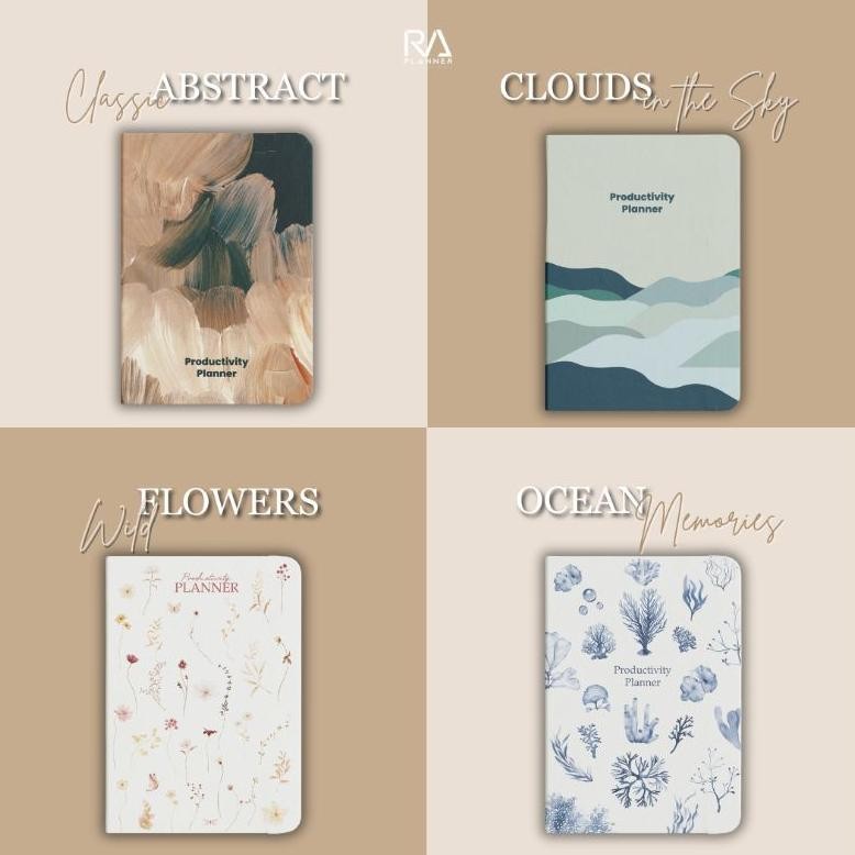 

PRODUCTIVITY PLANNER BY RA PLANNER | PLANNER 2025 | UNDATED PLANNER SV9