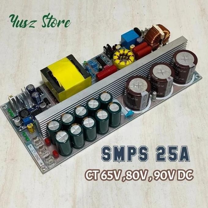 Smps Ct 80V 2Kva Load 25A 2200W For Audio Power Amplifier Terbaru