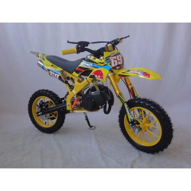 Motor Medium Trail Lenka 69 50CC MESIN 2 TAK Motor Mini Anak