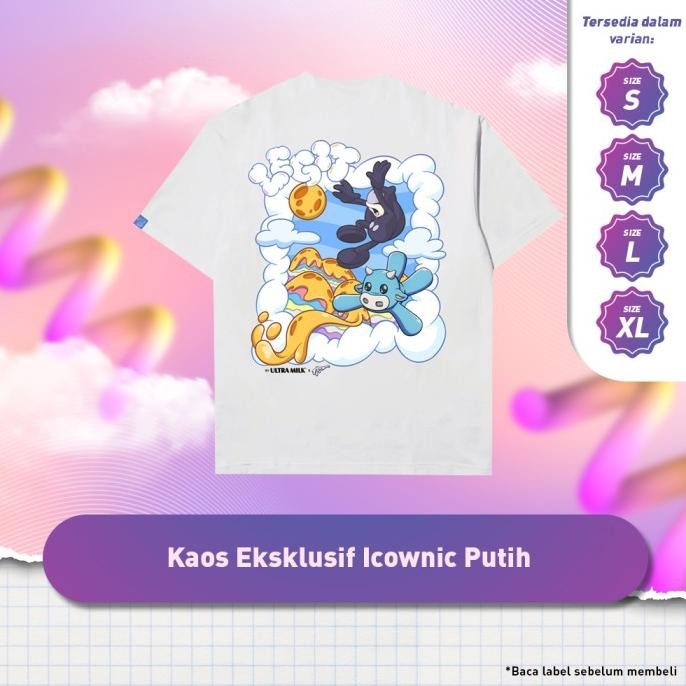 

ULTRA MILK ICOWNIC COLLECTOR SERIES - KAOS EKSKLUSIF ICOWNIC PUTIH ORIGINAL DAN TERPERCAYA