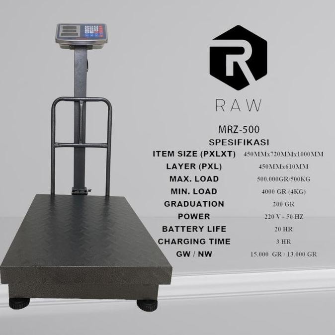 TIMBANGAN DIGITAL 500KG TIMBANGAN BARANG Duduk