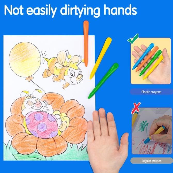 

DELI KRAYON PLASTIK / PLASTIC CRAYON 48 COLORS HM715 KRAYON WARNA SEKOLAH TERBARU ASLI 100% ORIGINAL OFFICIAL MODERN GARANSI BRAND TERLARIS DISKON GROSIR COD TREND 2025 NEGO BAYAR DI TEMPAT DISKON GRATIS ONGKIR