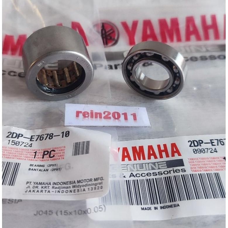 Bearing Laher Pully Puli NMAX Aerox Mio M3 Asli Ori YAMAHA 2DP E7678 10 & 2DP E7678 00