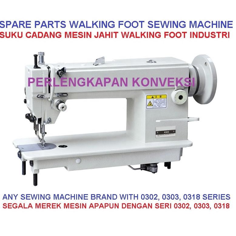 Sepatu Rotan Paiping Piping Kiri Mesin Jahit Walking Foot 0302 0303 Left Piping Cording Welting Pres