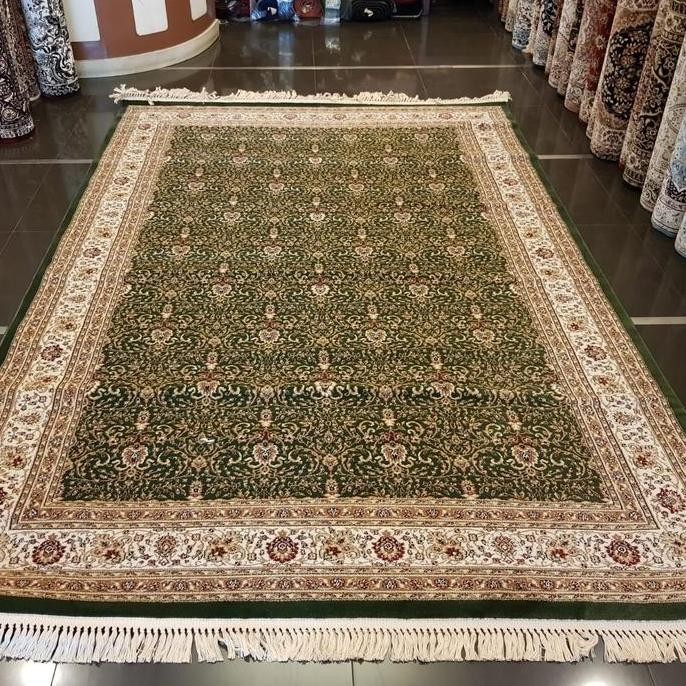 karpet permadani turki atlas bahan lembut dan tebal