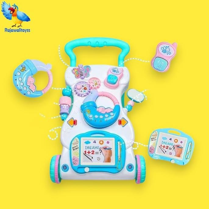 Mainan Edukasi bayi 1 tahun perempuan laki laki Children musik walker