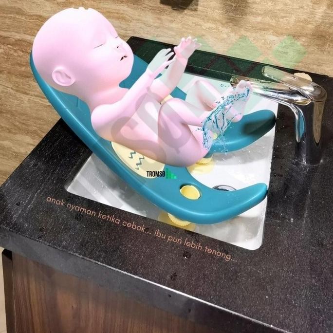 Tromso Kursi Cebok Bayi / Baby Butt Washing Tub/ Baby bather/ Kursi mandi Bayi