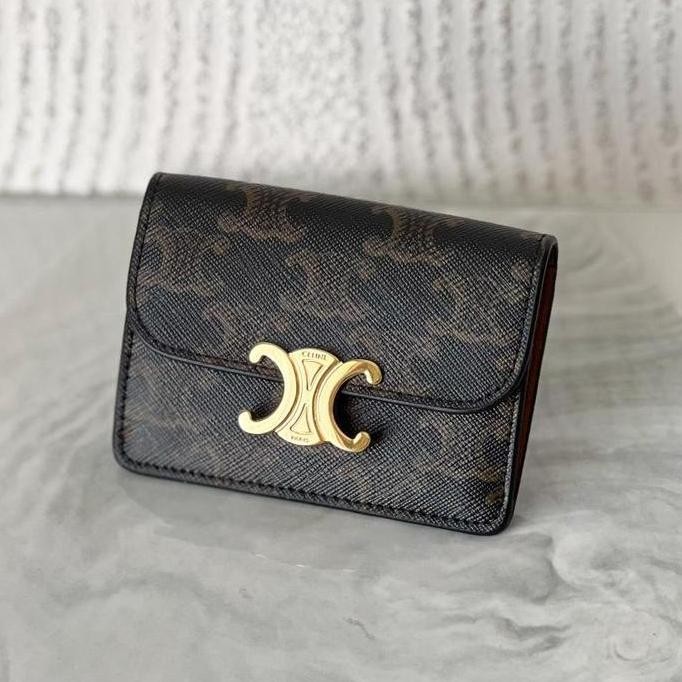 

HARGA DISC - dompet Clne Card Holder Flap Triomphe Canvas
