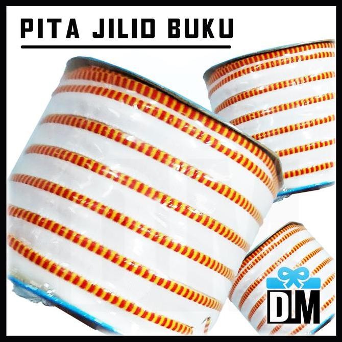 

HARGA DISC - Pita jilid buku untuk punggung hard cover finishing pita pembatas
