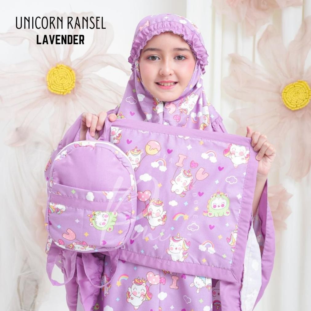 SET SAJADAH + TAS RANSEL | Mukena Terbaru 2025 | Mukena Anak Umur 2-12 Tahun Bahan Katun | Mukenah A