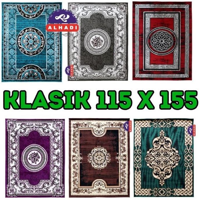 Alhadi Karpet Permadani 115cm x 155cm Tebal 8mm Shabel Klasik 2