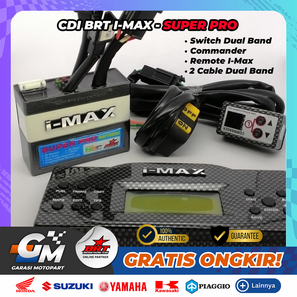 CDI BRT Super PRO Suzuki Satria FU 150 Karburator Baru Berkualitas