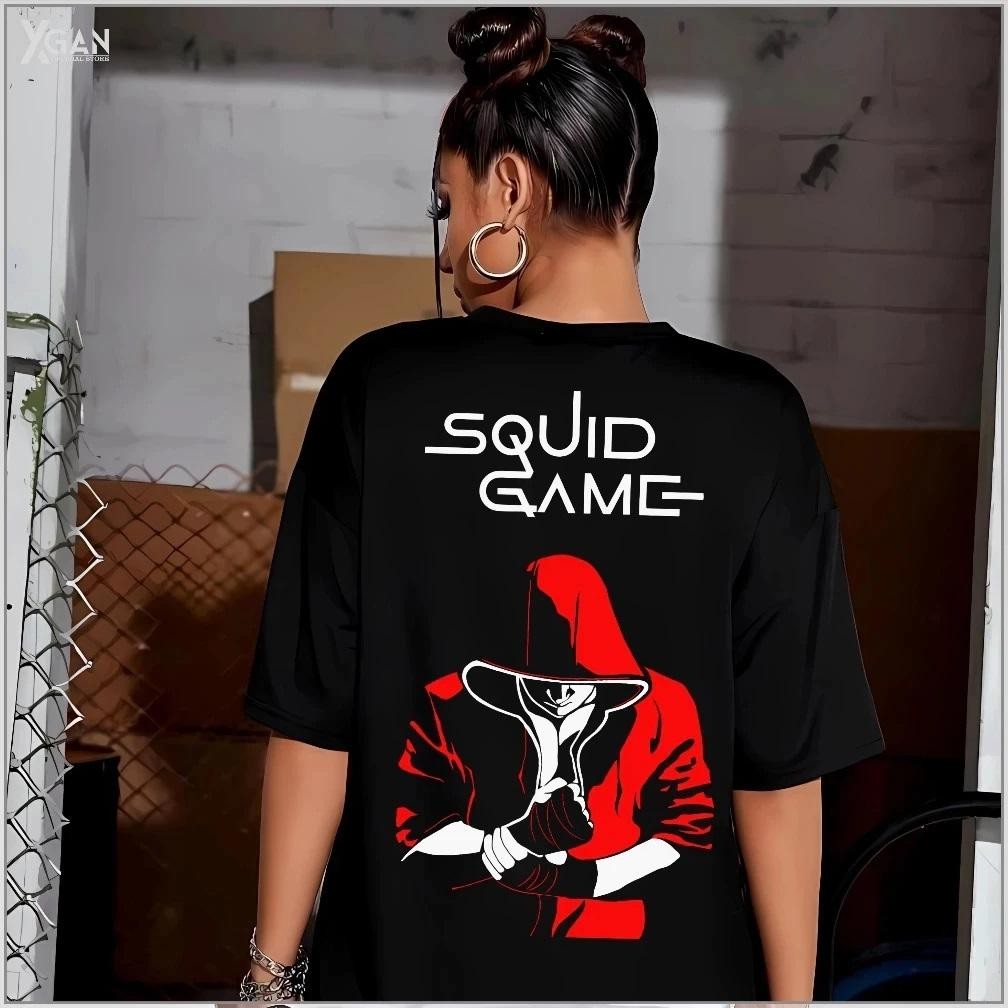 Promo Squid Game T-Shirt Distro Pria & Wanita Cotton Combed 24S