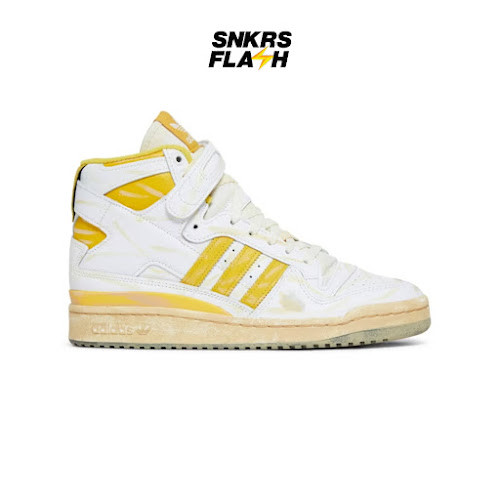 ADIDAS Forum 84 Hi Aec White Hazy Yellow Sepatu Sneakers Pria - GZ6468 - Size 44