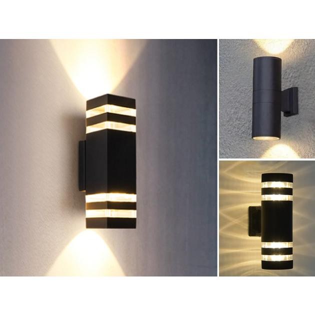 kap lampu hias dekorasi Teras taman dinding rumah pagar e27 2 arah oval bambu kotak segi tempel mini