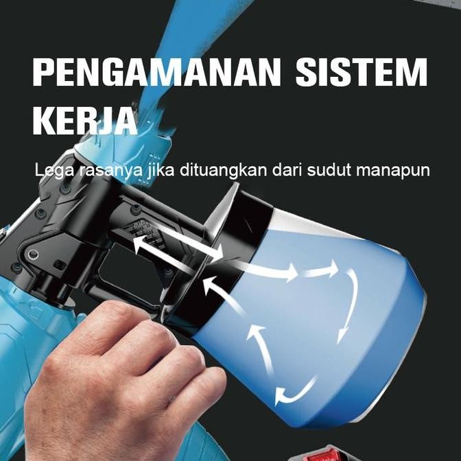 Terlaris Ironhoof Cat Semprot Listrik Electric Spray Gun 850W Mesin Spray Gun Ready Stok