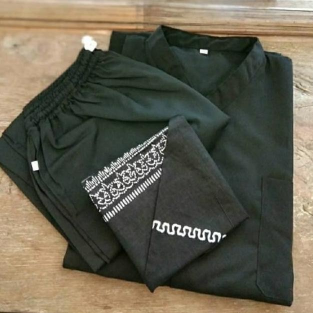 Baju Samin Set Pakaian Adat Khas Blora M-Xxxxxl
