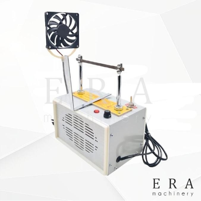 

Alat Potong Label Pita Satin Cutting Webbing Bisban Mesin Hot Cut Ribbon Trimming Co