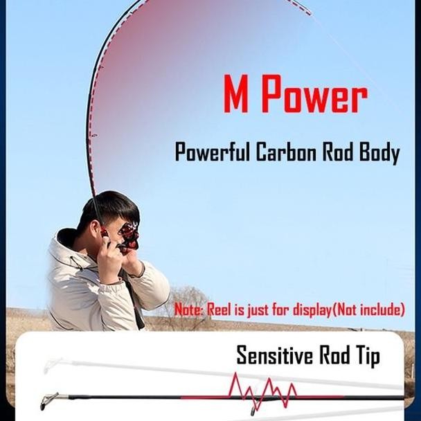 Daiwa Rod Casting Rod Spinning Rod Fishing Bc Rod Jging Joran Pancing Sea Fishing Pole Portable Bait