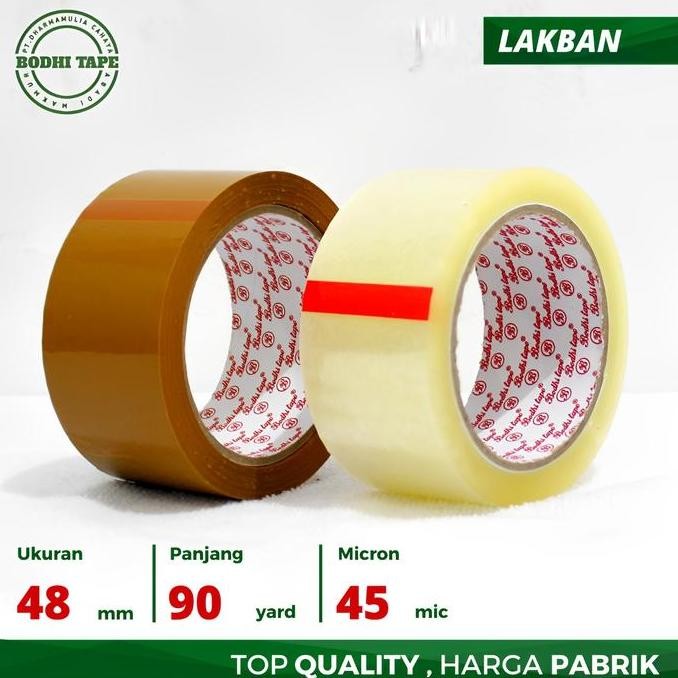 

Paket Combo Hemat1 6Pcs Lakban 48Mm X 90Yard + 1Pcs Tape Cutter Hanya 30K!! Co