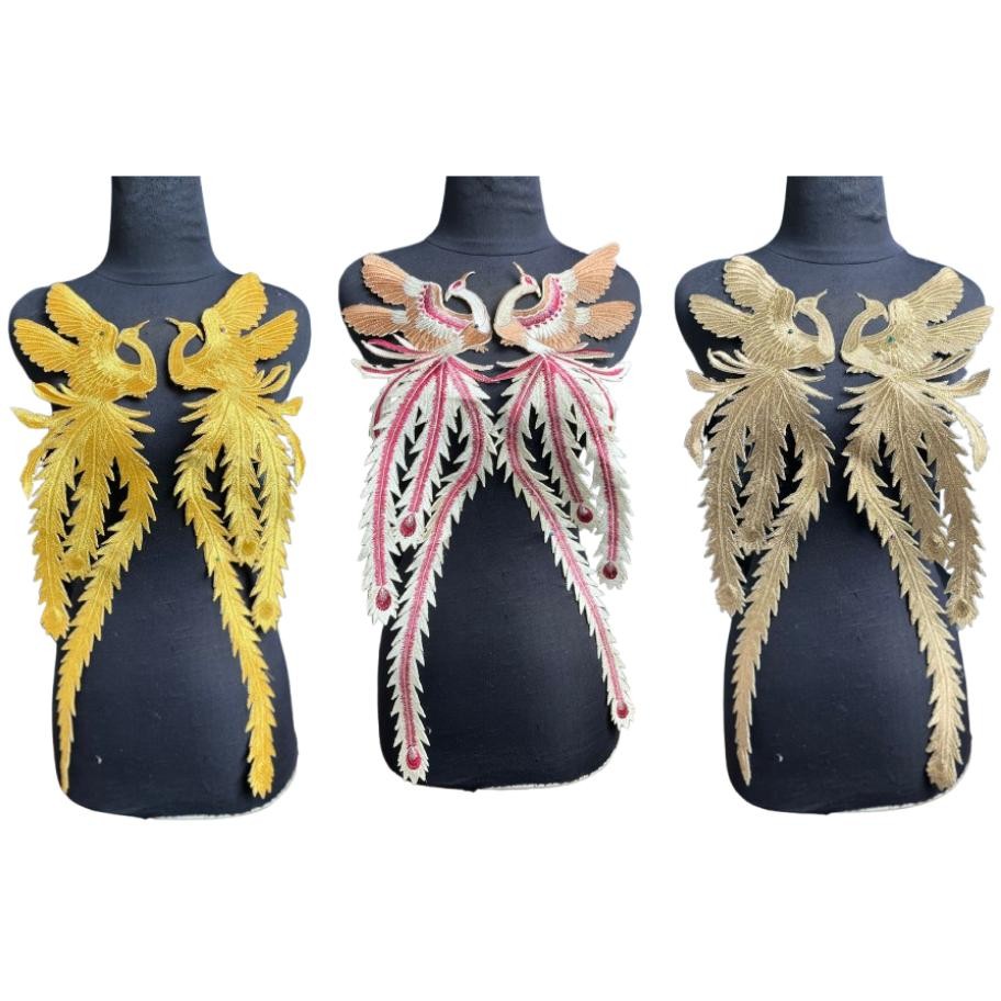 bordir burung 2 kuntul