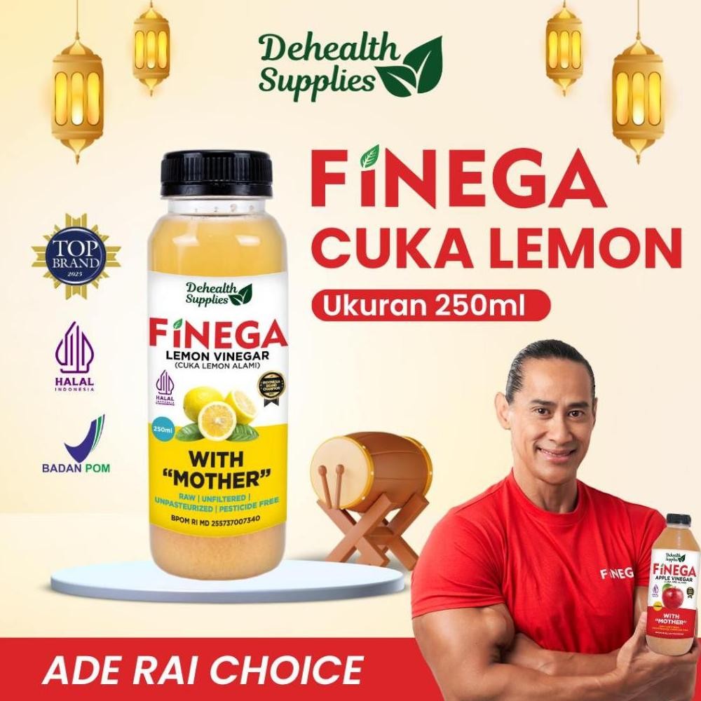 

Dehealth Supplies FINEGA CUKA LEMON 250ml Plastik