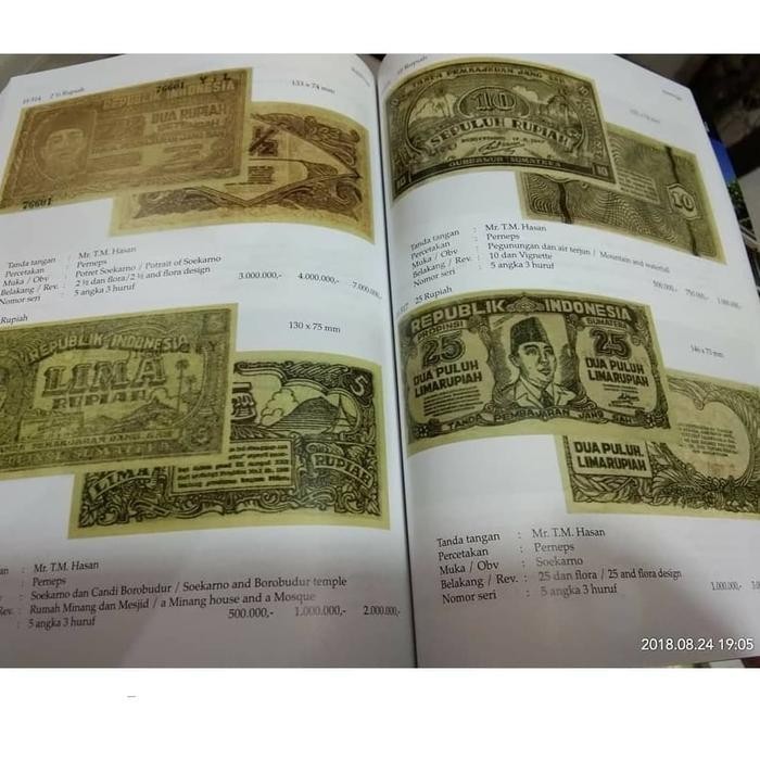 Katalog Uang Kertas Indonesia . Katalog Uang Kuno Original Dan Terpercaya