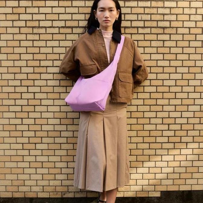 THE PAPER BUNNY The Midi Arc Bag/tas bahu unisex/shoulder bag nylon water resistant/diaper bag lapto