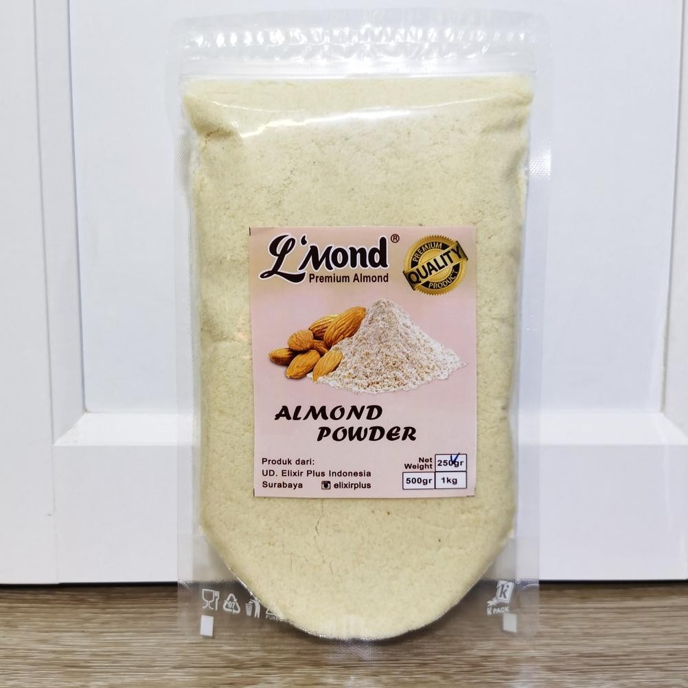 

Tepung Almond 250gr / Almond Flour / Tepung Sehat / Keto / Keto Diet / Tepung Gluten Free / Almond