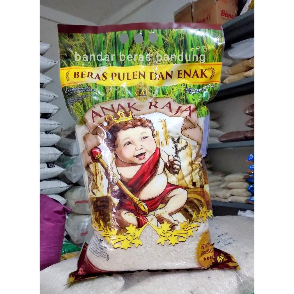

Beras Anak Raja 5 Kg Pulen Tekstur Mekar RB10