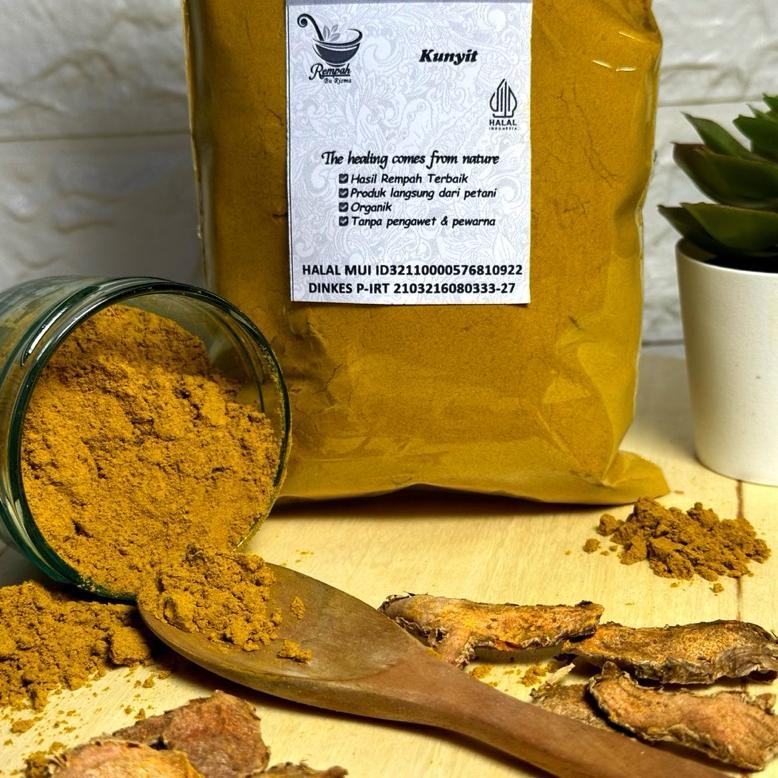 

Kunyit Bubuk 1 Kg Murni Rempah Bu Risma RB10