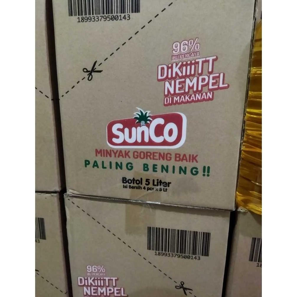

Sunco Minyak Goreng Botol 5 Liter Terlaris RB10