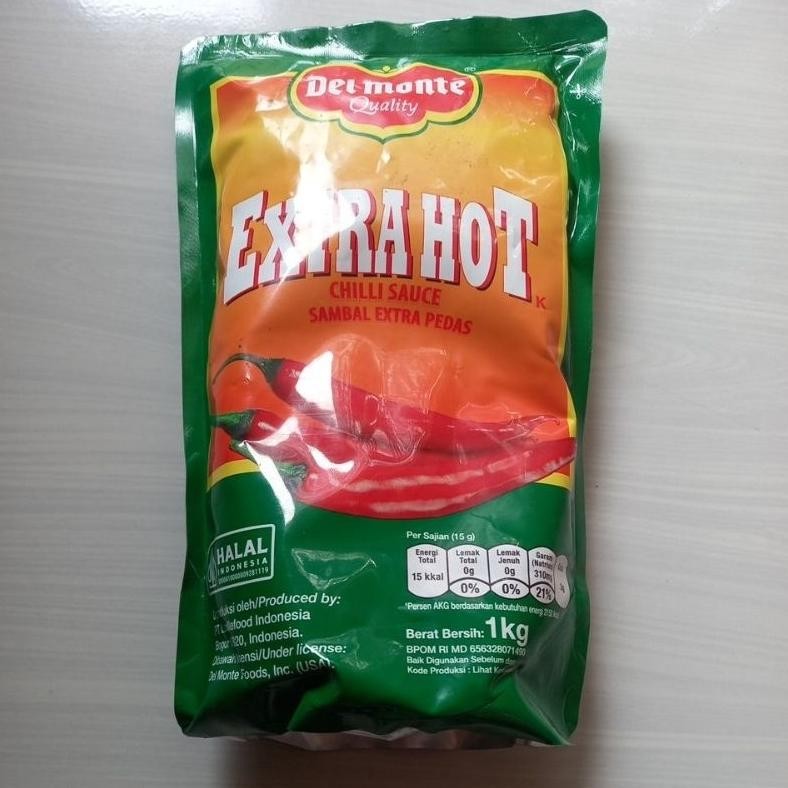 

DEL MONTE SAOS SAMBAL 1KG POUCH/ DELMONTE SAOS SAMBAL 1KG/ DEL MONTE EXTRA HOT SAOS 1KG/ DEL MONTE EXTRA HOT 1KG RB10