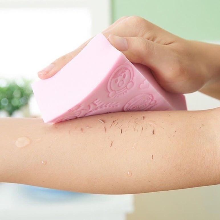 Joeraganlapak Sponge Mandi Perontok Daki Badan Scrub Spons Gosokan Busa New
