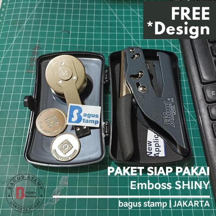 

PAKET Stempel Emboss Shiny EM Diameter 36mm 36 mm