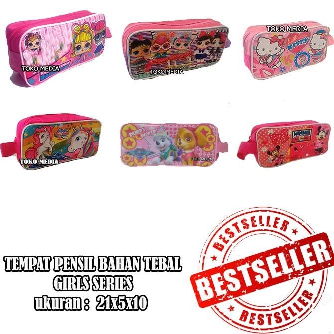 

Bisa Cod Best Seller!! Tempat Pensil Anak Bahan Tebal (Girls Series)